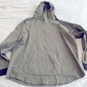 BYLT Premium Basics Men's Elite+ Olive Green Drop-Cut Pullover